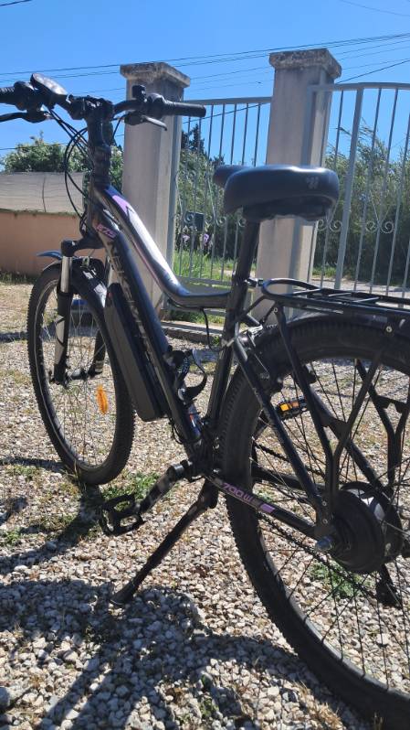 Montage kit vae sur vtc femme vue arrière côté gauche